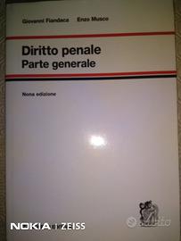 Fiandaca Musco, Diritto penale, p. gen.