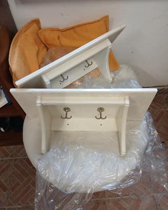 mensole in legno laccate 