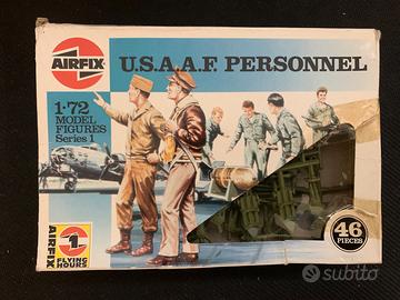 Model kit usa aaf personnel airfix 1:72 soldatini