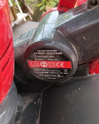 aspiratore soffiatore erba elettrico