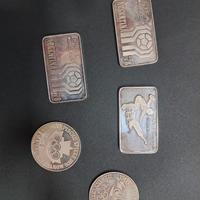 Lotto 4 once Olimpiadi/Mondiali argento 999