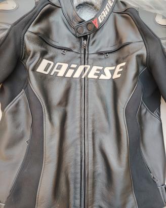 giubbotto dainese in pelle d1 racing
