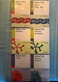 Alpha test per medicina( anche singolarmente)