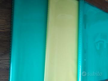 Portalistini in plastica trasparente 20 buste A4