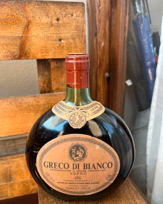 Greco di Bianco DOC 1978 perdetto da collezionr