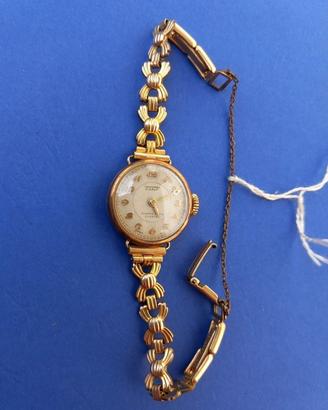 Tissot laminato oro vintage anni 30 stile Art Deco