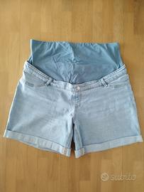 Pantaloncino jeans Premaman tg XL
