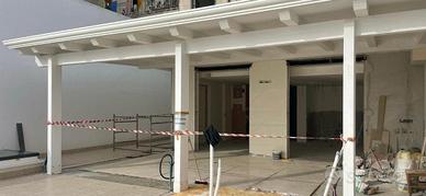 Copertura /tettoia in legno