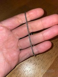 Tennis diamanti neri