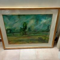 Quadro Grande Firmato. con cornice