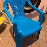 Sedia plastica bambino