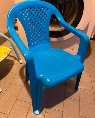 Sedia plastica bambino