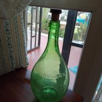 Antica  bottiglia verde 