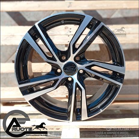 Kit 4 cerchi in lega da 17 ford focus volvo v40 cx