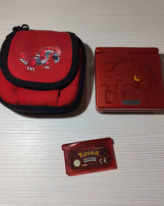 game boy Advance sp special edition Groudon 