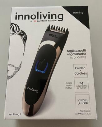 Tagliacapelli e regolabarba.