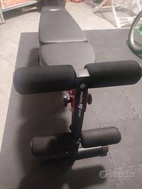 panca addominali+ manubri 