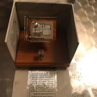 Modellino tavolo architettura in argento