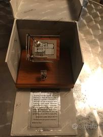 Modellino tavolo architettura in argento