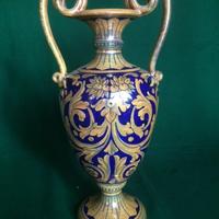 Vaso in maiolica umbra anni '40