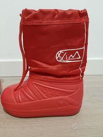 Dopo sci bambino bambina 26-28 moon boot 8848