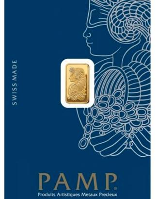 Pamp Fortuna 1g - Lingotto d'oro da investimento

