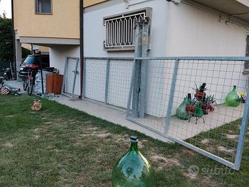 cancello zincato completo 