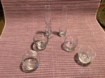 6 Bicchieri vintage