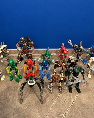 Lotto 18 LEGO Bionicle originali, 1 serie completa