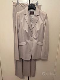 Max Mara Intrend completo giacca pantalone beige