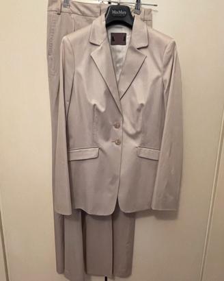 Max Mara Intrend completo giacca pantalone beige