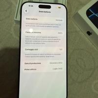 Iphon 16 pro max 256 gb