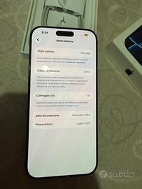 Iphon 16 pro max 256 gb