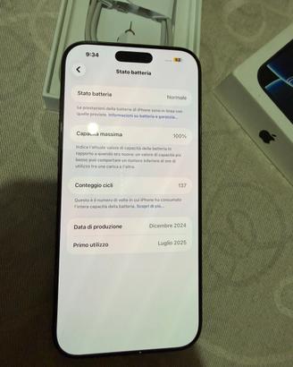 Iphon 16 pro max 256 gb
