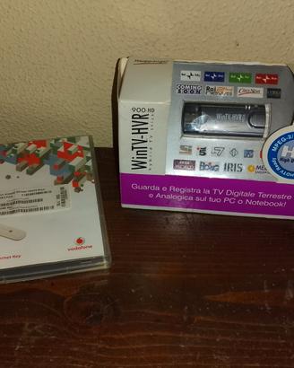 RICEVITORE TV USB HAUPPAUGE + INTERNET KEY VODAFON