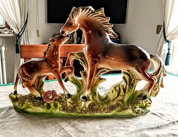 STATUA IN CERAMICA VINTAGE 