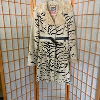 Cappotto Golden Cut teddy eco pelliccia. Taglia L