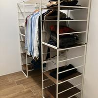 Scaffali guardaroba
