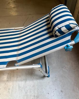 Lettino prendiaole pieghevole in ALLUMINIO