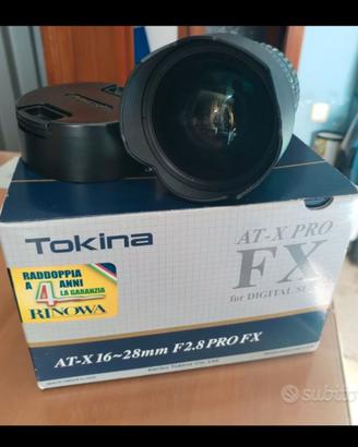 Tokina 16-28 2.8 per Nikon