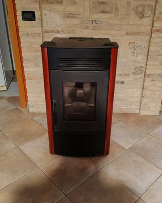 Stufa NORDICA a pellet e tubi