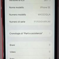 Apple Iphone SE 2020 2°Generazione Red