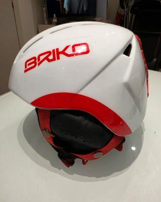  casco da sci per bambini Briko tg.50 a 54