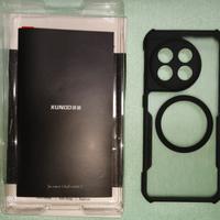 Cover per OnePlus 11 5G, trasparente e nero 