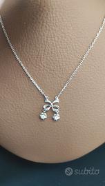 collana in oro18k Con diamanti 