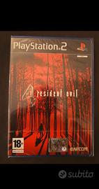 Resident Evil 4 PS2 prima stampa italiano NUOVO 