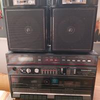 radio Toshiba vintage 80