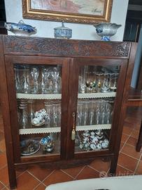 Credenza e Vetrina liberty