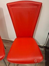 5 sedie usate  + 1 omaggio 