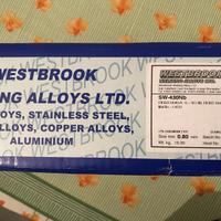 Bobina di filo inox ferritico Westbrook SW 430